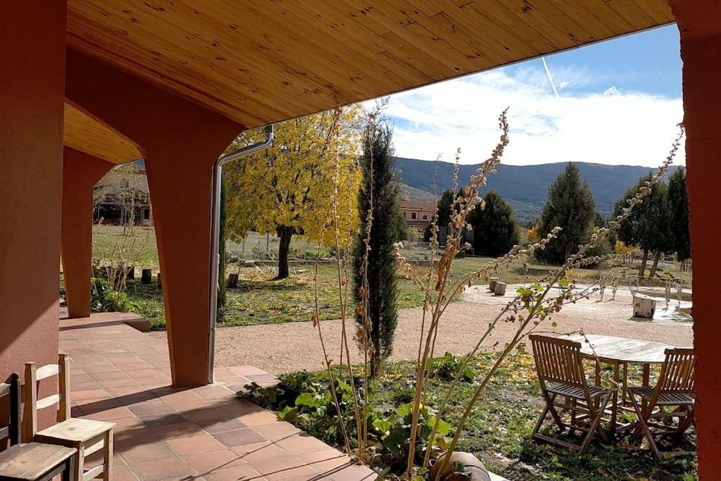 El Telar Arte Y Naturaleza Prádena Exterior foto